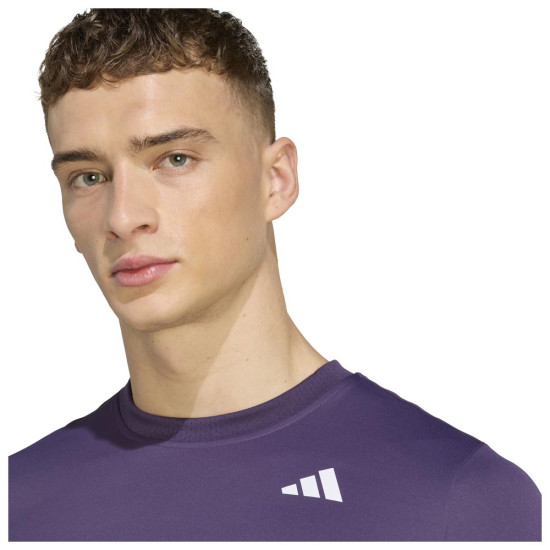 Adidas Ανδρική κοντομάνικη μπλούζα Club Tennis Climacool 3-Stripes Tee Adidas Ανδρική κοντομάνικη μπλούζα Club Tennis Climacool 3-Stripes Tee